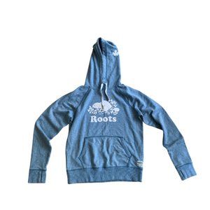 Light blue Roots hoodie - Sz. Small